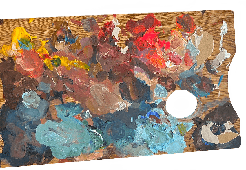 Paleta de pintura
